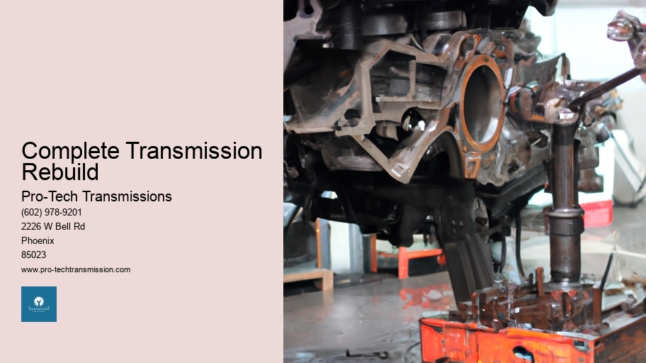 Complete Transmission Rebuild